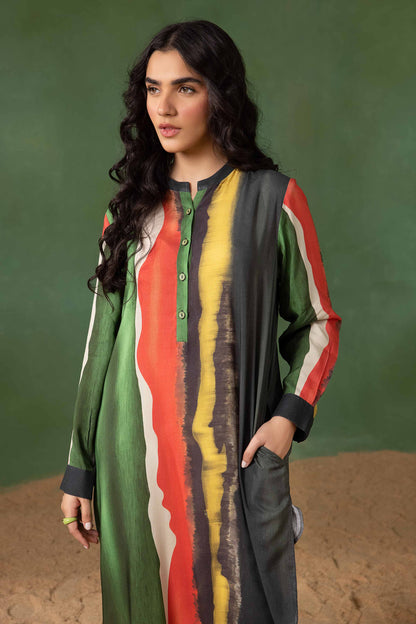 Nishat Linen - Printed Shirt - PW23-267