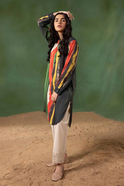 Nishat Linen - Printed Shirt - PW23-267