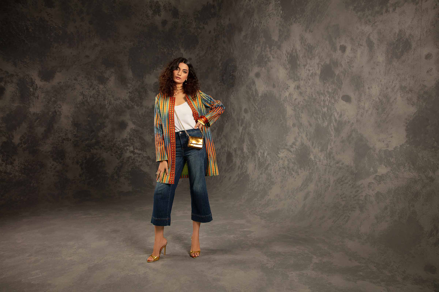 Nishat Linen - Printed Jacket - PW23-268