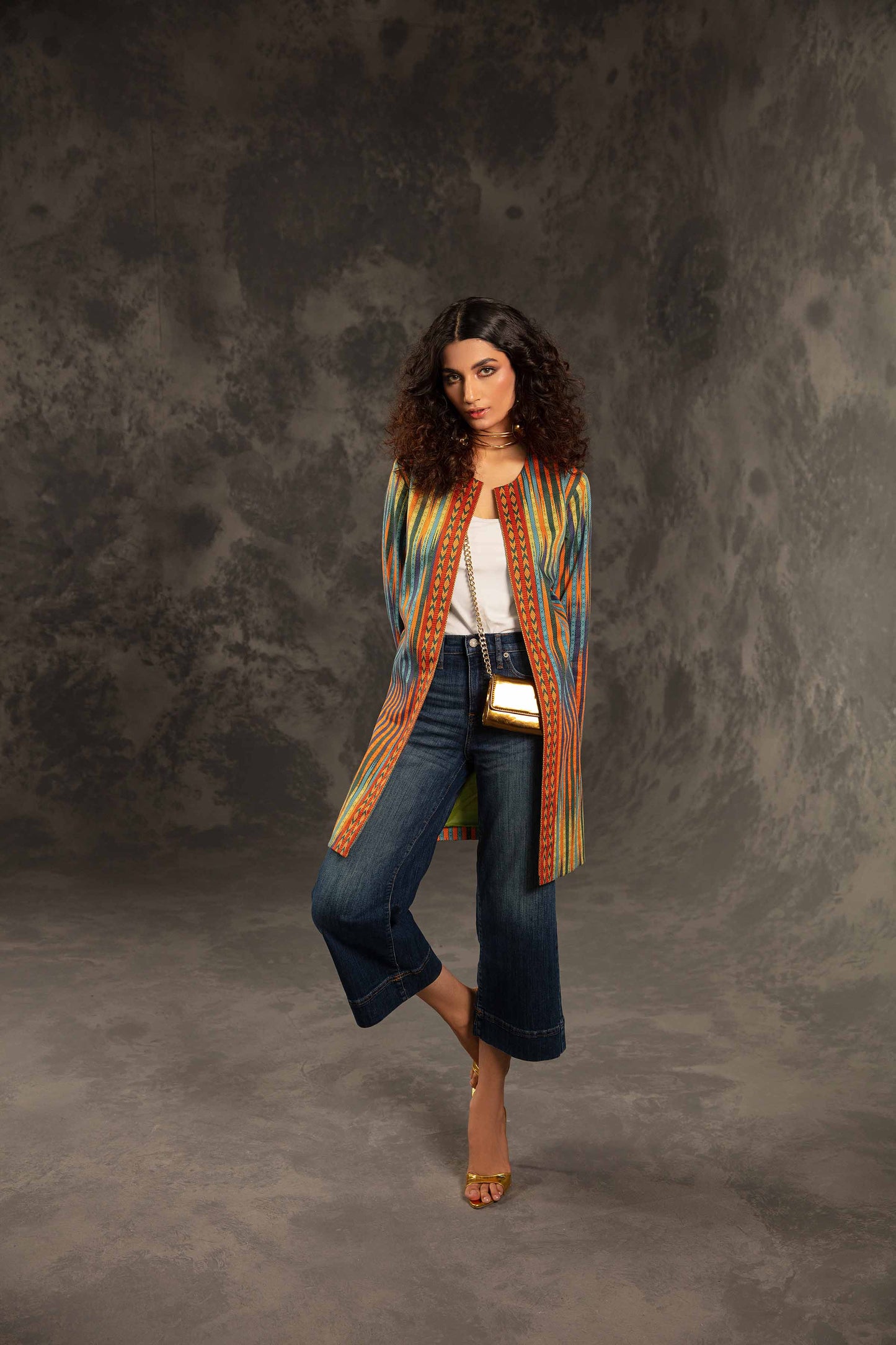Nishat Linen - Printed Jacket - PW23-268