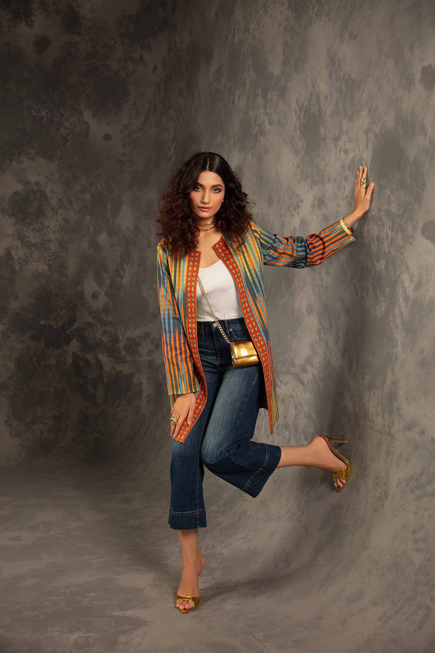 Nishat Linen - Printed Jacket - PW23-268
