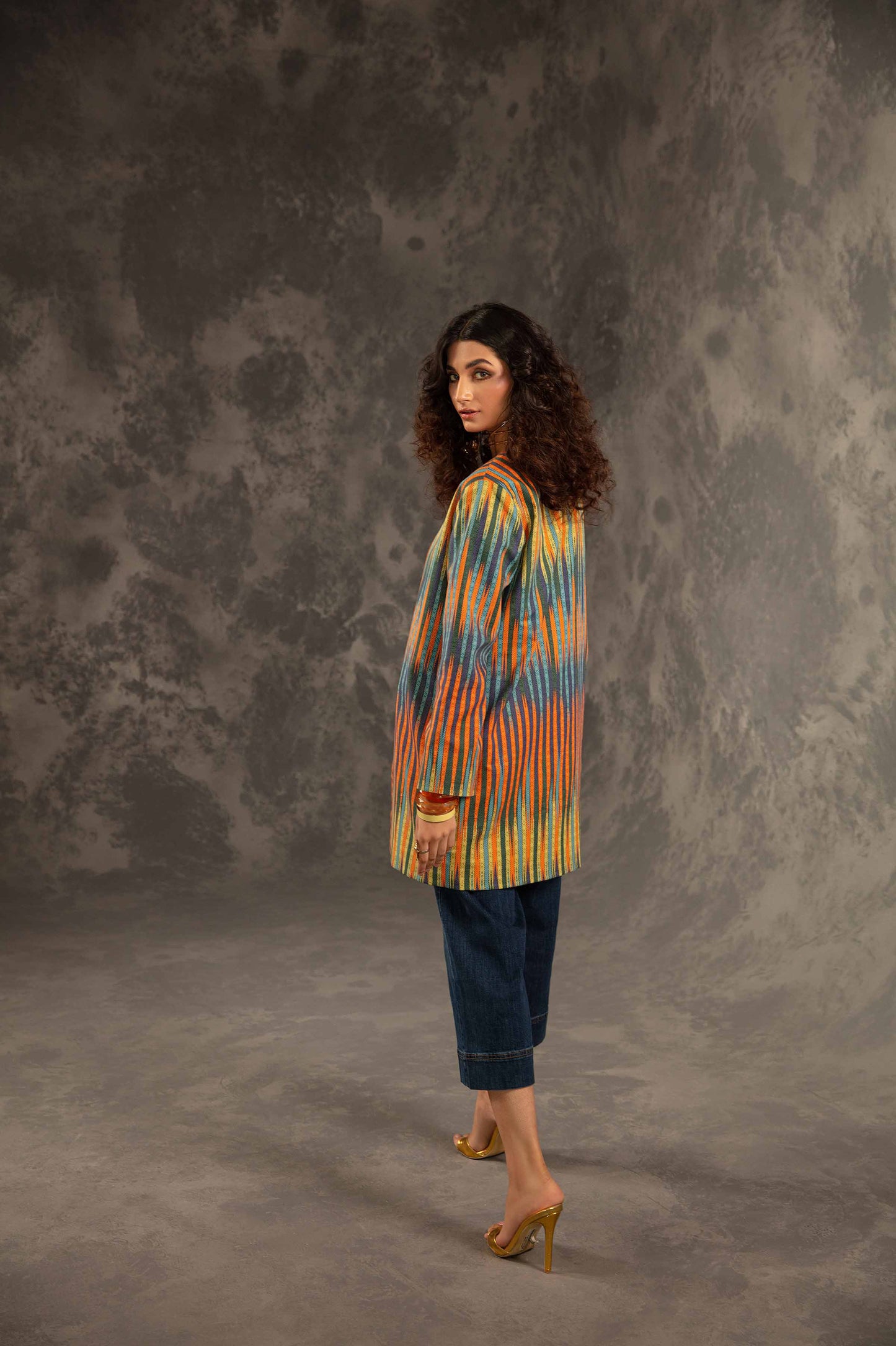 Nishat Linen - Printed Jacket - PW23-268