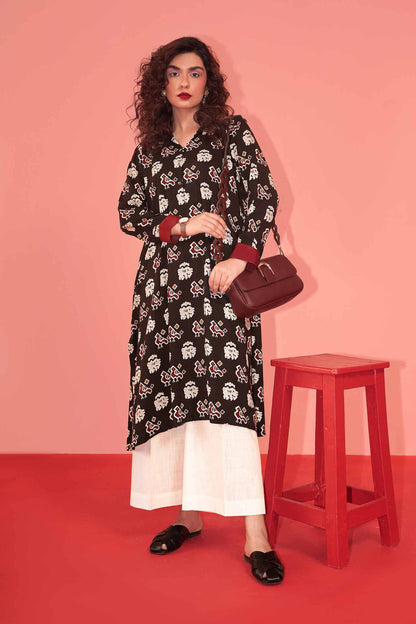 Nishat Linen - Printed Shirt - PW23-269