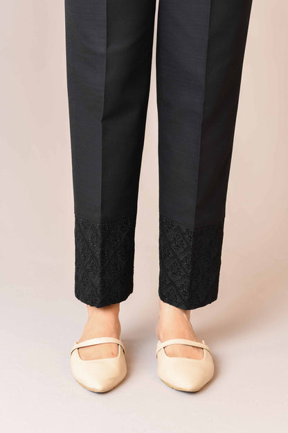 Nishat Linen - Embroidered Trousers - PW23-273