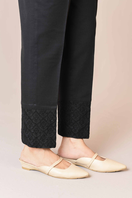 Nishat Linen - Embroidered Trousers - PW23-273