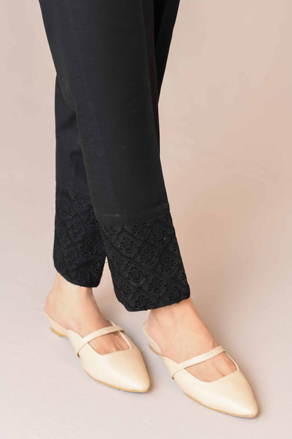 Nishat Linen - Embroidered Trousers - PW23-273