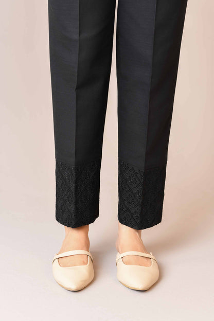 Nishat Linen - Embroidered Trousers - PW23-273