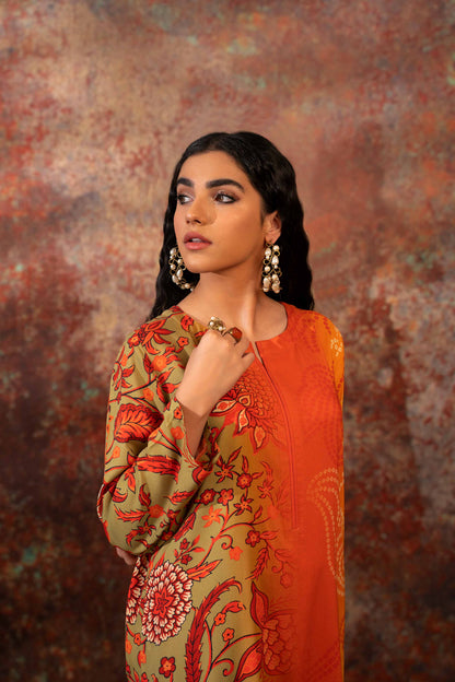 Nishat Linen - 2 Piece - Printed Suit - PW23-278