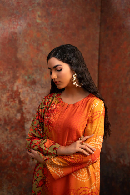 Nishat Linen - 2 Piece - Printed Suit - PW23-278