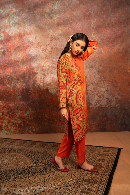 Nishat Linen - 2 Piece - Printed Suit - PW23-278