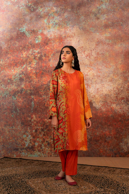 Nishat Linen - 2 Piece - Printed Suit - PW23-278
