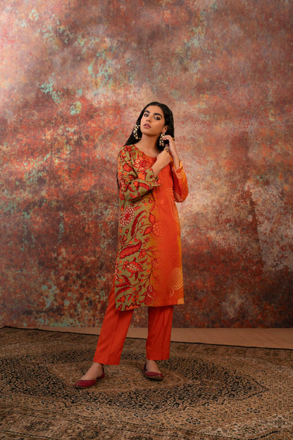 Nishat Linen - 2 Piece - Printed Suit - PW23-278