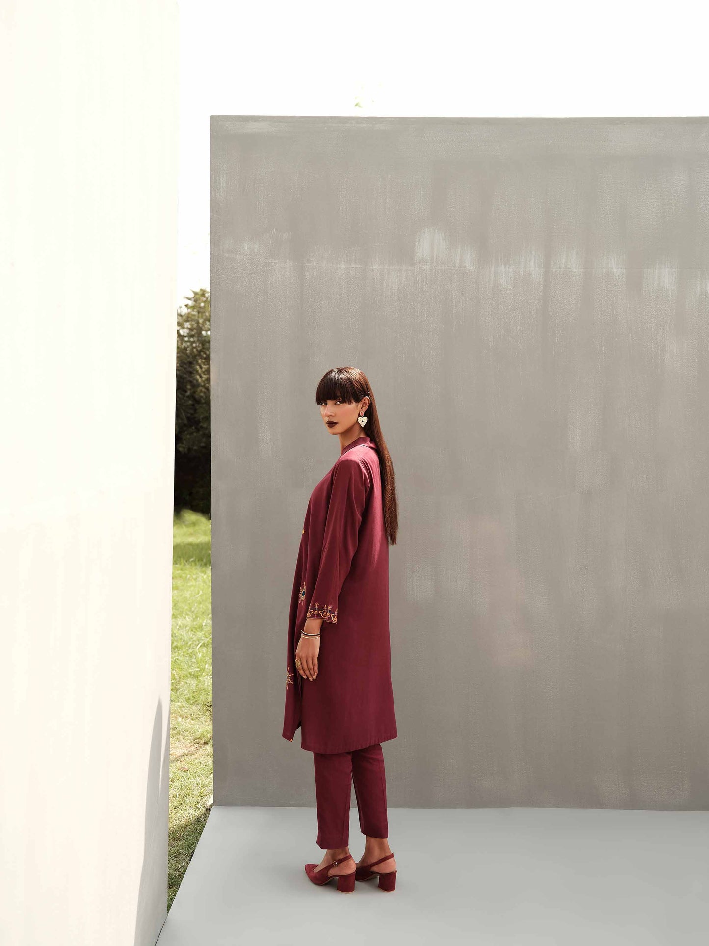 Nishat Linen - 2 Piece - Embroidered Suit - PW23-28