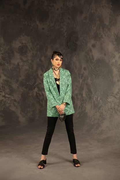 Nishat Linen - Printed Jacket - PW23-280