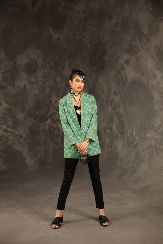 Nishat Linen - Printed Jacket - PW23-280