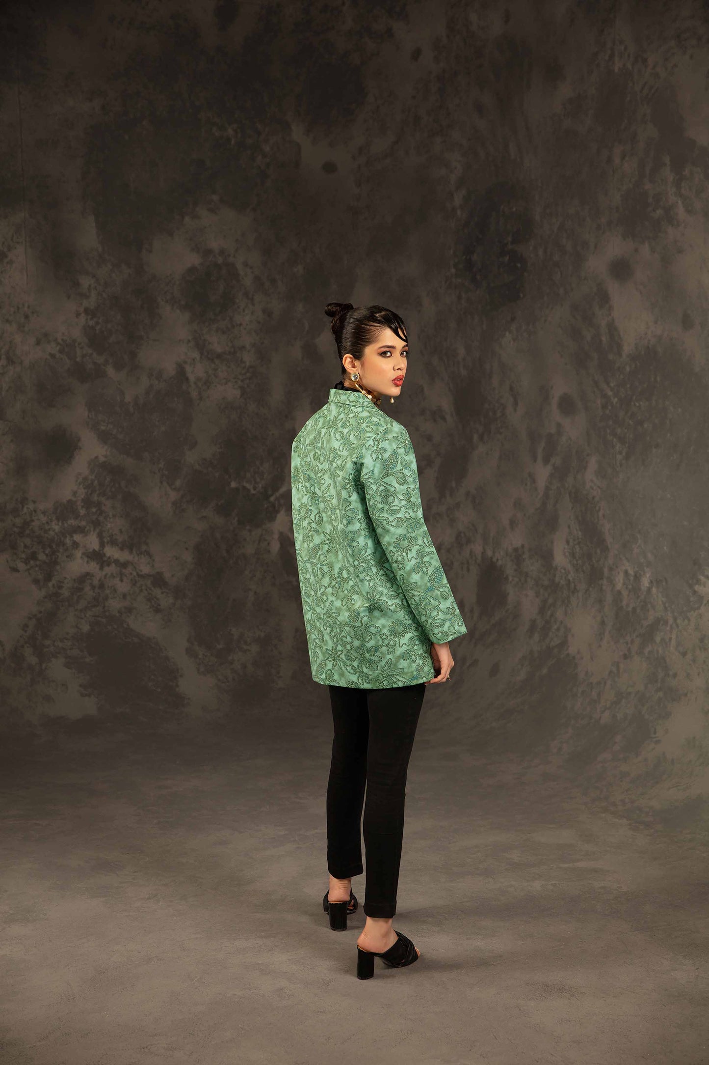 Nishat Linen - Printed Jacket - PW23-280