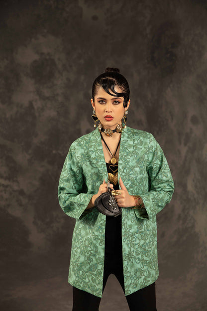 Nishat Linen - Printed Jacket - PW23-280