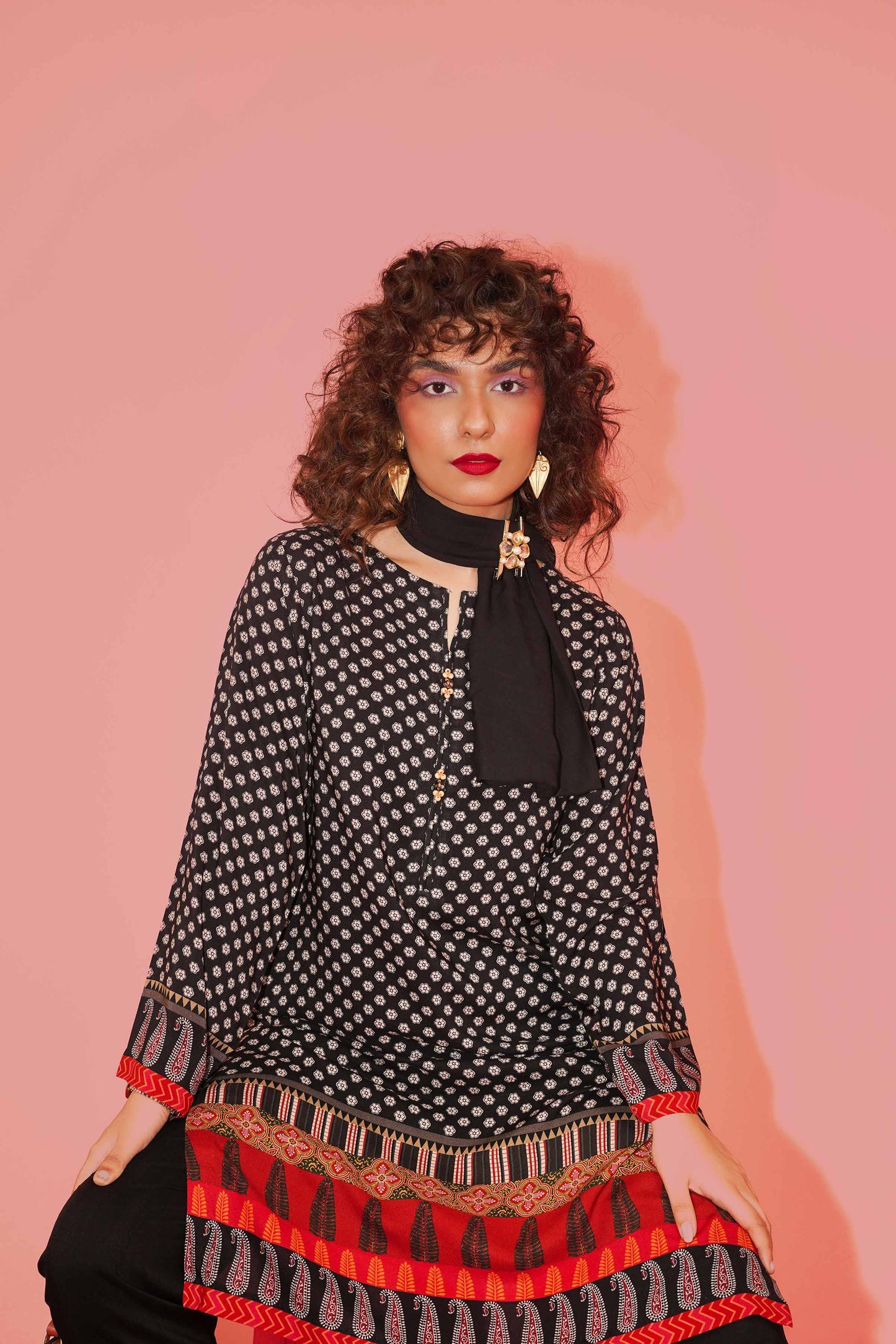 Nishat Linen - 2 Piece - Printed Suit - PW23-281