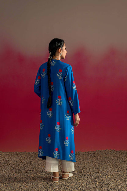 Nishat Linen - Printed Shirt - PW23-282