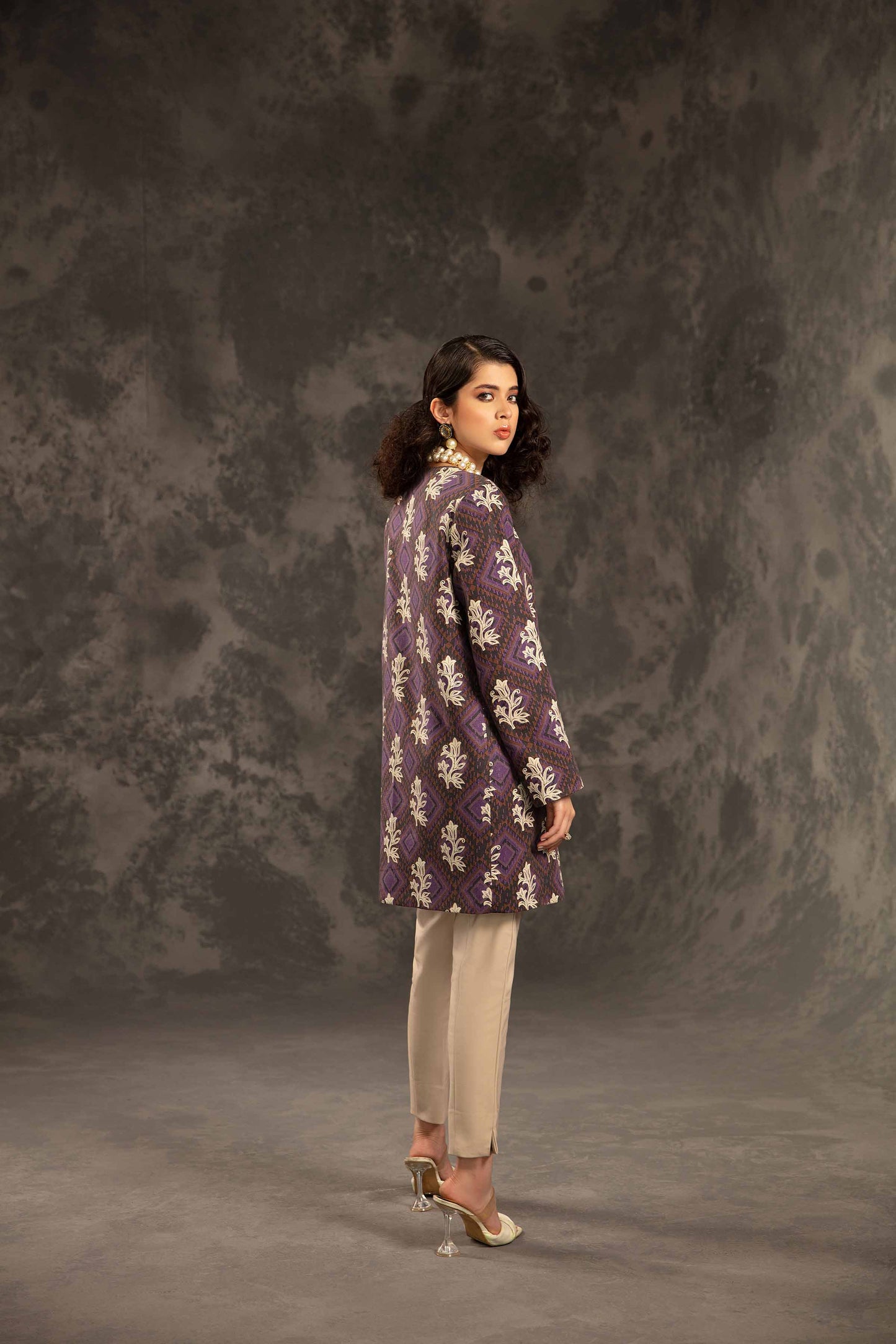 Nishat Linen - Printed Jacket - PW23-286
