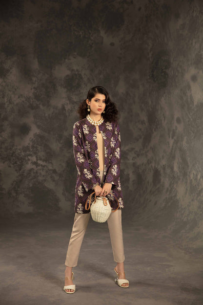 Nishat Linen - Printed Jacket - PW23-286