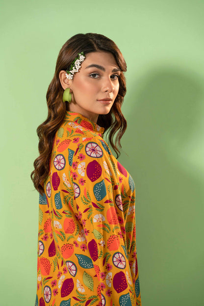 Nishat Linen - Printed Shirt - PW23-287