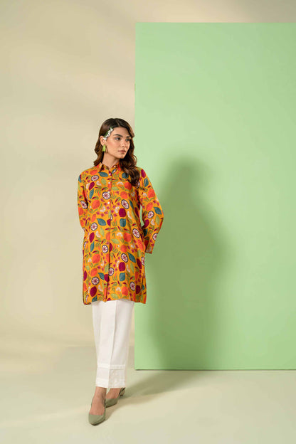 Nishat Linen - Printed Shirt - PW23-287