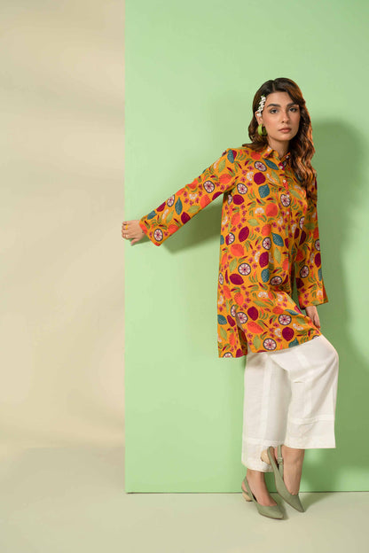 Nishat Linen - Printed Shirt - PW23-287