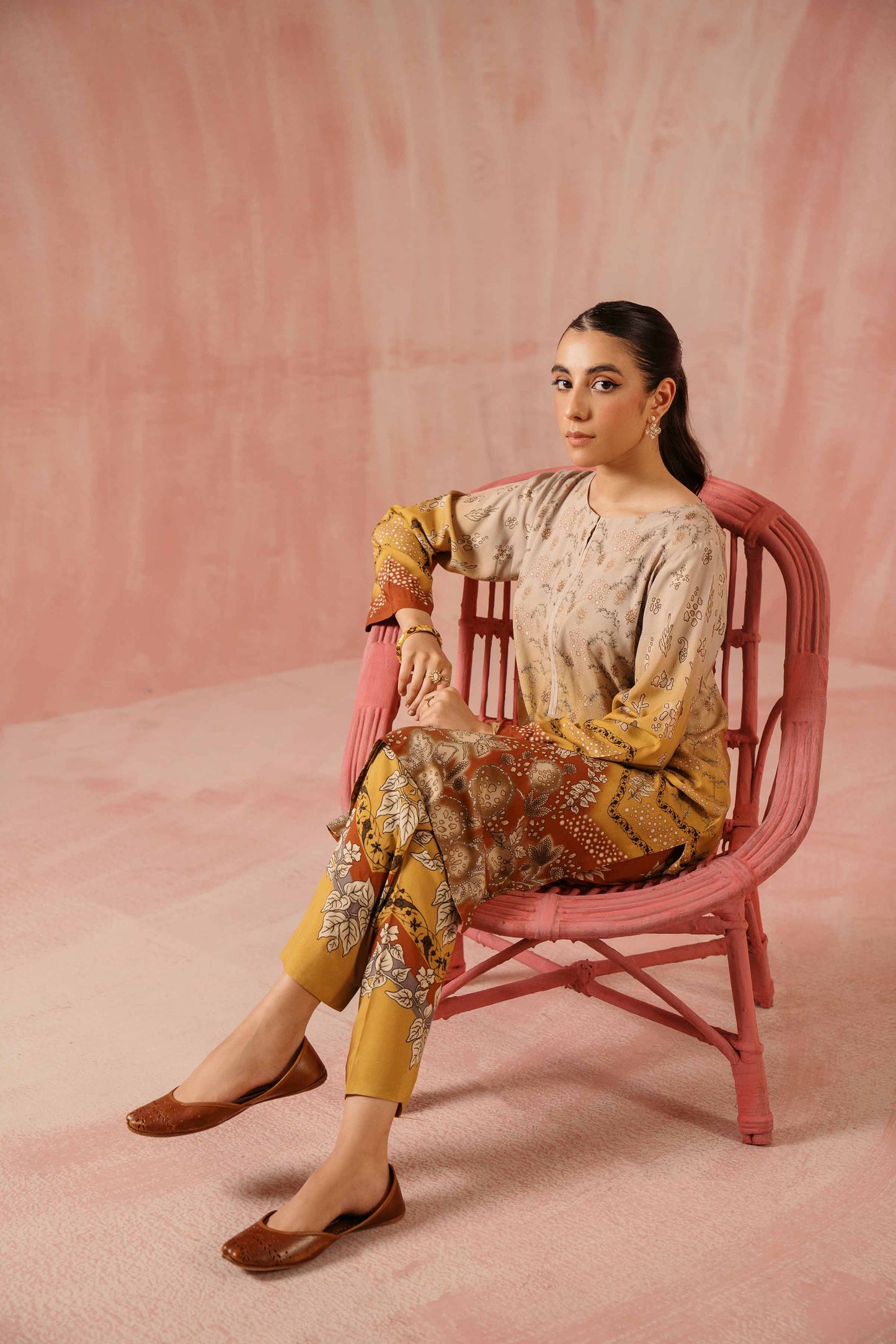 Nishat Linen - 2 Piece - Printed Suit - PW23-288