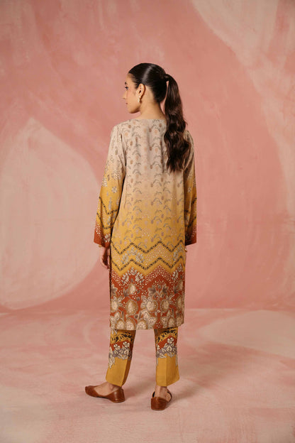 Nishat Linen - 2 Piece - Printed Suit - PW23-288