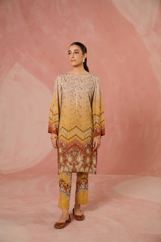 Nishat Linen - 2 Piece - Printed Suit - PW23-288