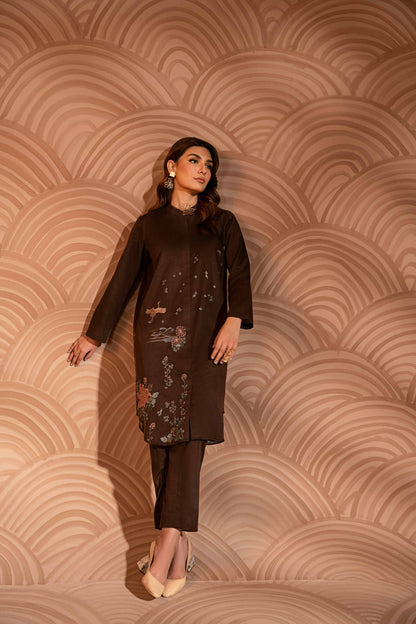 Nishat Linen - 2 Piece - Embroidered Suit - PW23-29