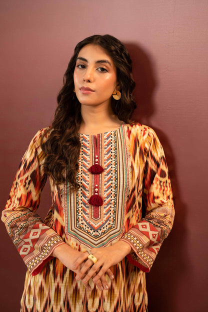 Nishat Linen - 2 Piece - Printed Suit - PW23-292