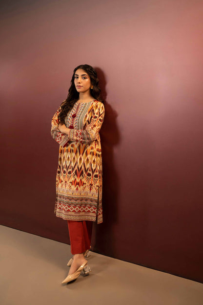 Nishat Linen - 2 Piece - Printed Suit - PW23-292