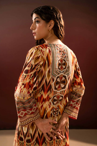 Nishat Linen - 2 Piece - Printed Suit - PW23-292