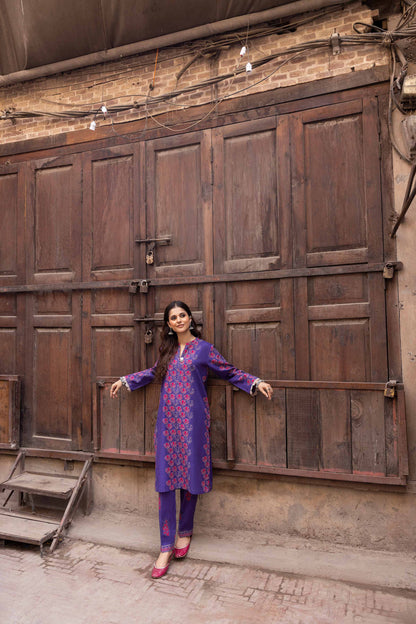 Nishat Linen - 2 Piece - Printed Suit - PW23-293