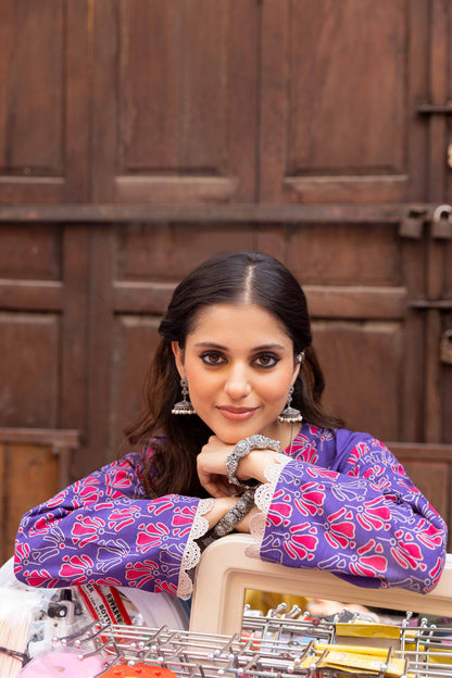 Nishat Linen - 2 Piece - Printed Suit - PW23-293