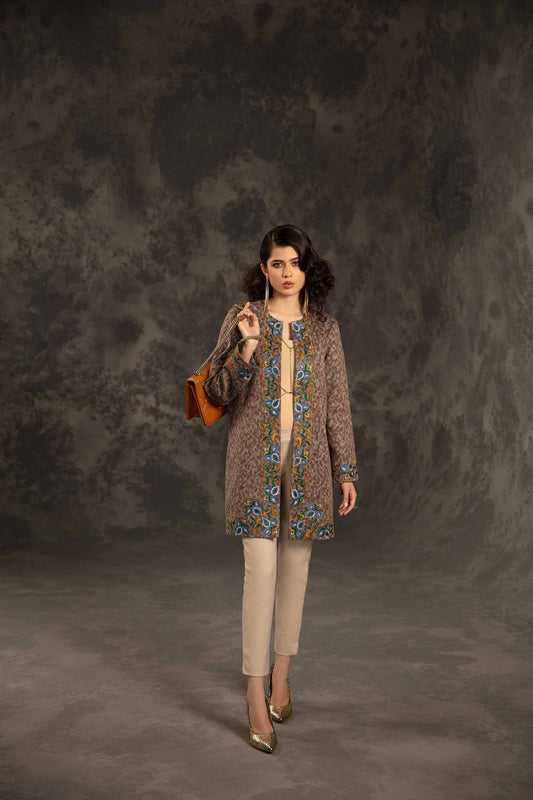 Nishat Linen - Printed Jacket - PW23-297