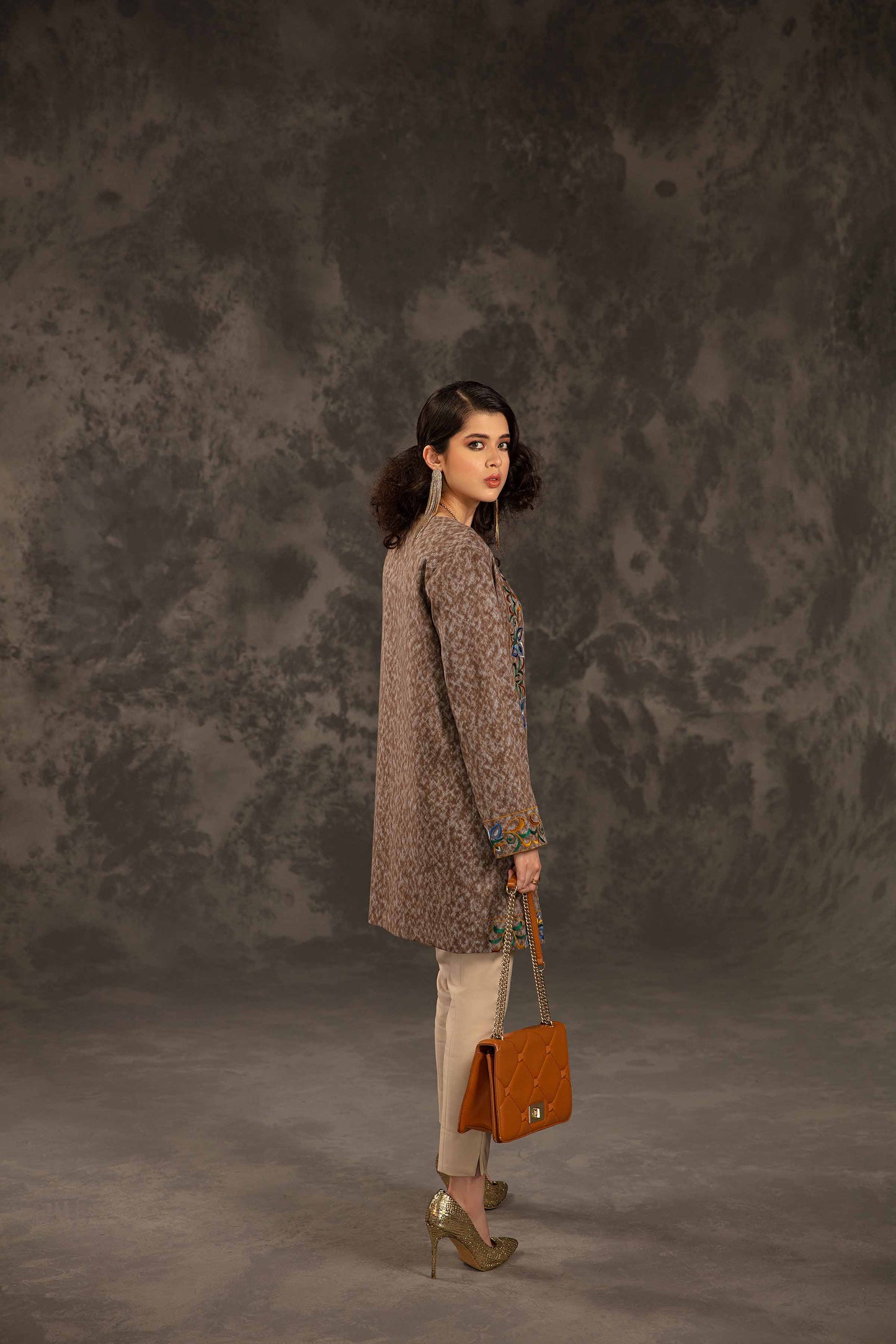Nishat Linen - Printed Jacket - PW23-297