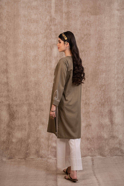 Nishat Linen - Embroidered Shirt - PW23-30
