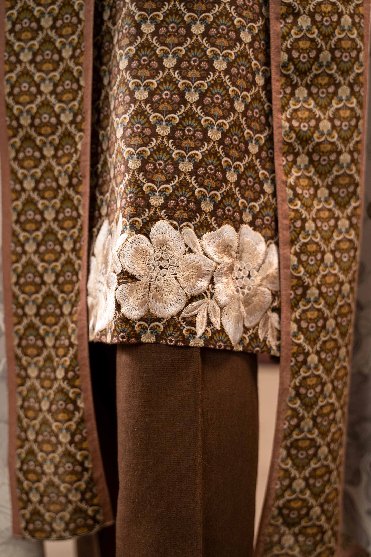 Nishat Linen - 3 Piece - Printed Embroidered Suit - PW23-301