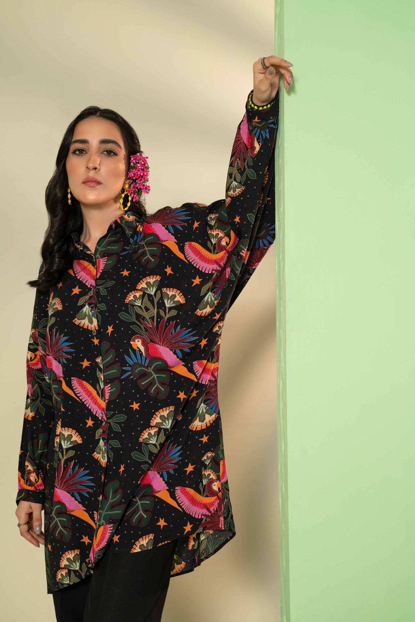 Nishat Linen - Printed Tunic - PW23-302