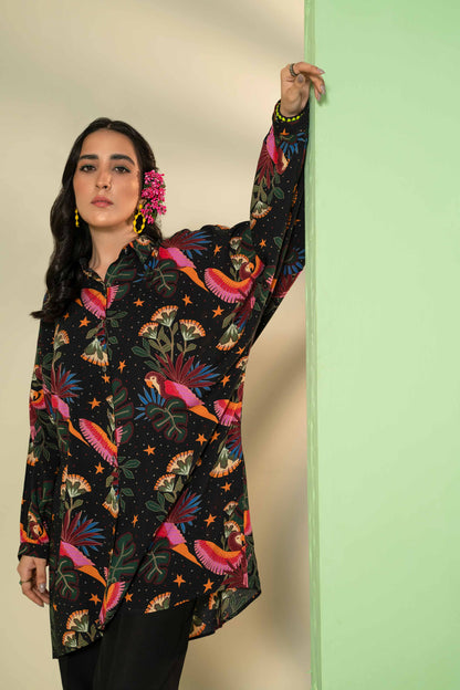 Nishat Linen - Printed Tunic - PW23-302