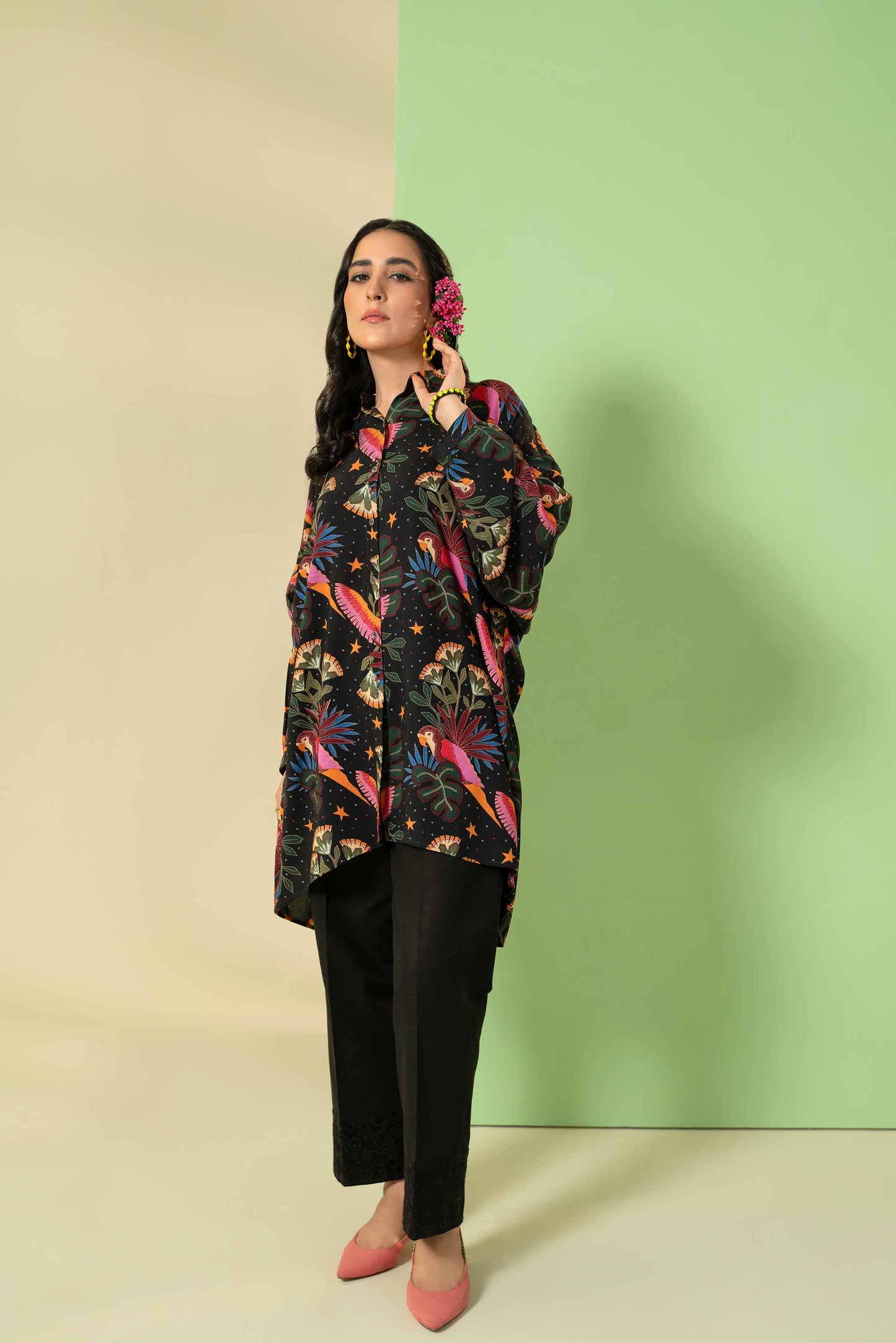 Nishat Linen - Printed Tunic - PW23-302
