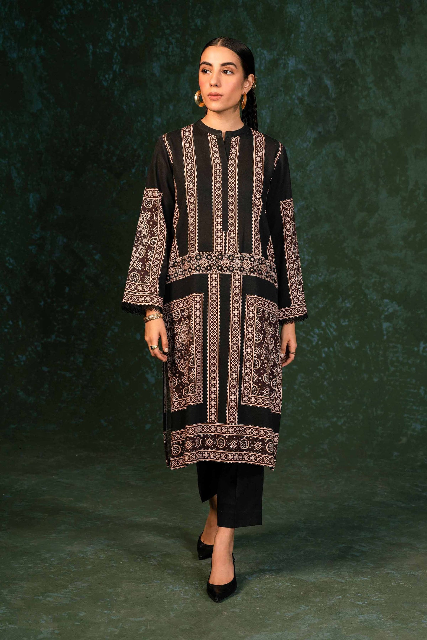 Nishat Linen - 2 Piece - Printed Suit - PW23-304