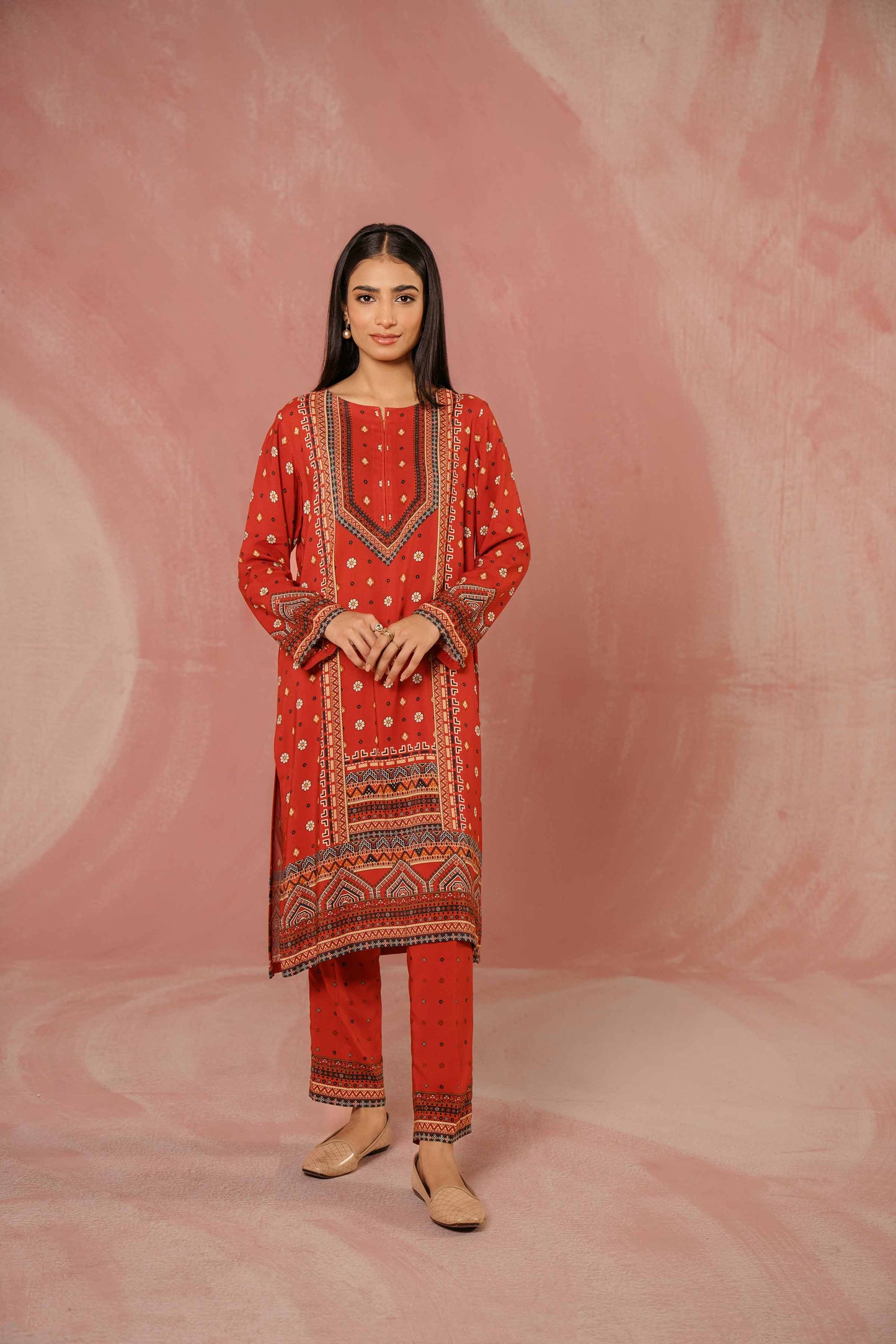 Nishat Linen - 2 Piece - Printed Suit - PW23-306