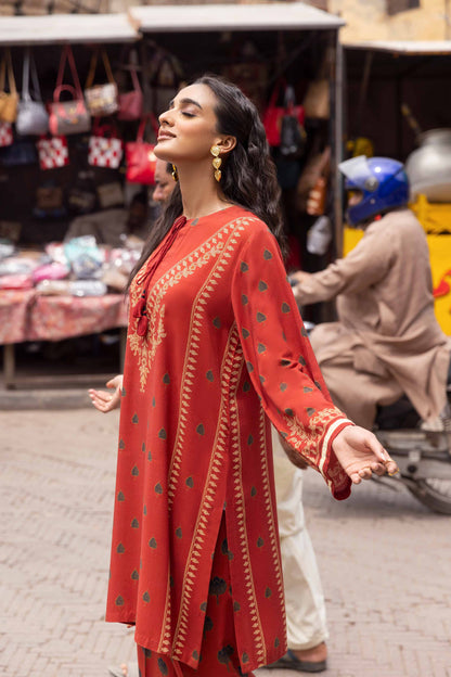 Nishat Linen - 2 Piece - Printed Suit - PW23-308