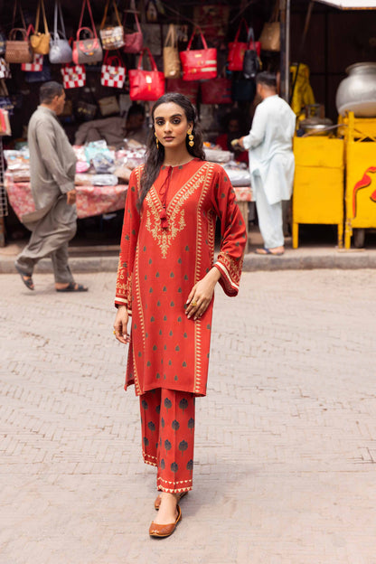 Nishat Linen - 2 Piece - Printed Suit - PW23-308