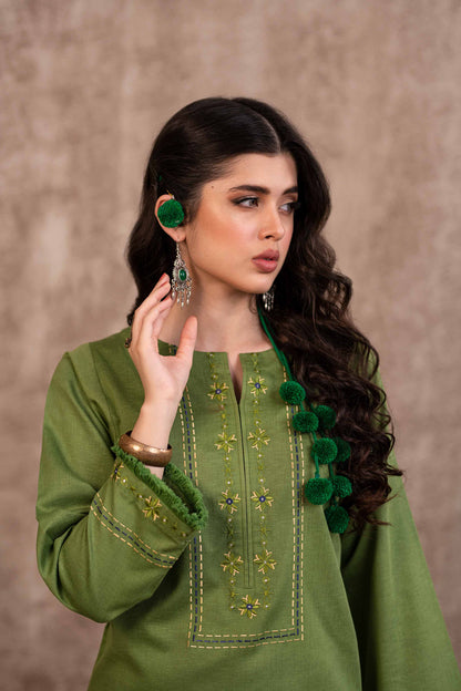 Nishat Linen - Embroidered Shirt - PW23-31