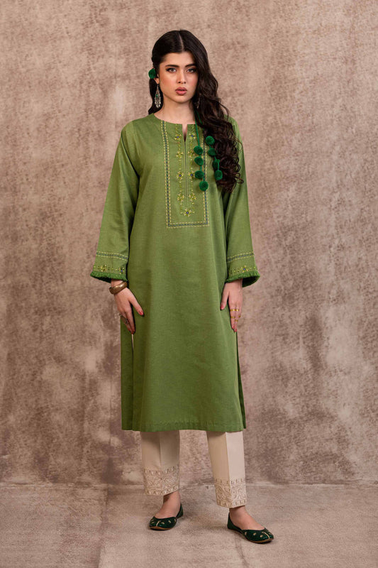 Nishat Linen - Embroidered Shirt - PW23-31